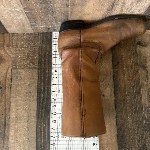 Frye Vintage Black Label 2278 Tall Campus Boots Mens 11 D