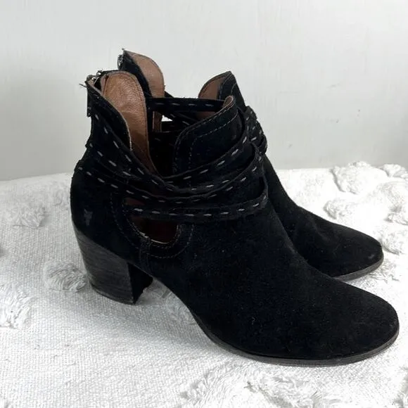 FRYE Women's Naomi Pickstitch Shootie Ankle Bootie size 9.5