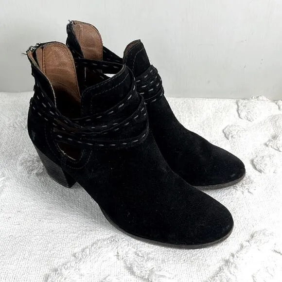 FRYE Women's Naomi Pickstitch Shootie Ankle Bootie size 9.5