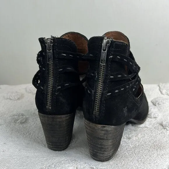 FRYE Women's Naomi Pickstitch Shootie Ankle Bootie size 9.5