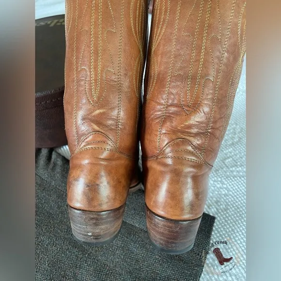 FRYE | Yellow Stitched Boots