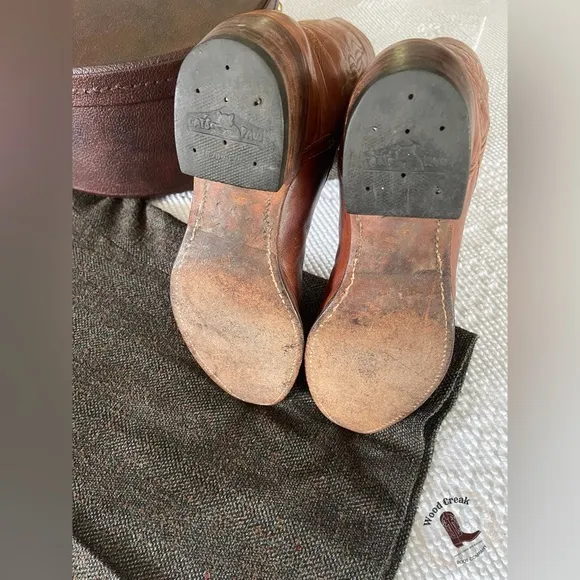 FRYE | Yellow Stitched Boots