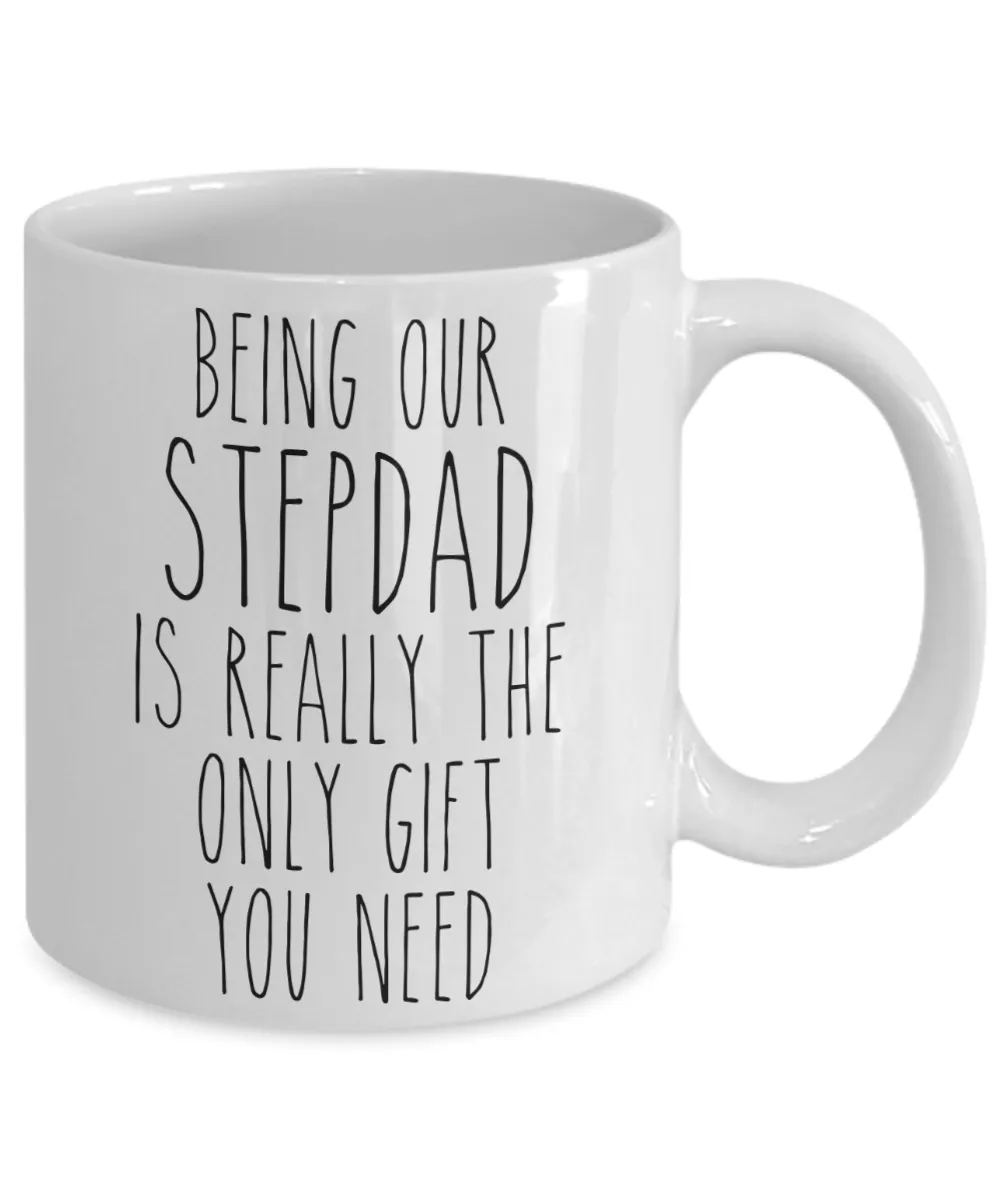 Funny Stepdad Gift for Stepdads Gift from Stepchildren Best Stepdad Ever Mug Father's Day Coffee Cup Step-Dad Birthday Present from Us