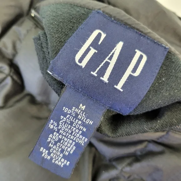 GAP Packable Puffer Vest Dawn and Waterfowl Mens Sz M