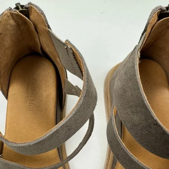 Garnet Hill Luna Sport Sandals Women 38 US 8‎ NWOB $169 Zip Closure Wedge