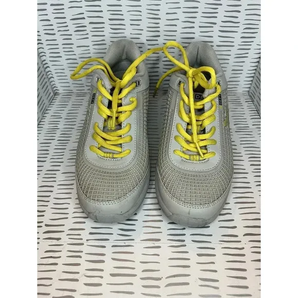 GDefy Gravity Defyer Comfort Light Gray Yellow  TB9011FGY-M Men’s  7.5 Women’s 9