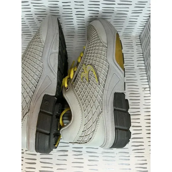 GDefy Gravity Defyer Comfort Light Gray Yellow  TB9011FGY-M Men’s  7.5 Women’s 9
