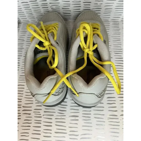 GDefy Gravity Defyer Comfort Light Gray Yellow  TB9011FGY-M Men’s  7.5 Women’s 9