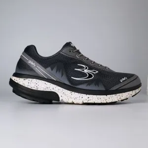 GDefy Gravity Defyer Mighty Walk Mens 12 Sneakers Black Gray Athletic Orthapedic