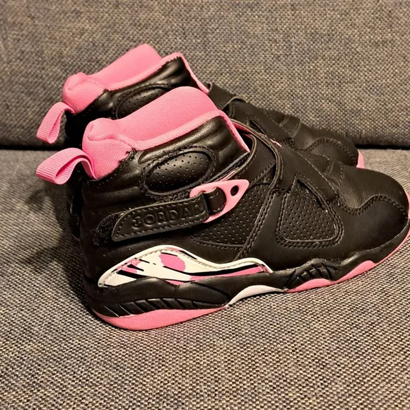 Girls Jordan 8 Retro Sneakers Size 12C Air Jordan 8 Retro GS 'Pinksickle'