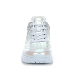 GIRLS' SKECHERS UNO LITE METALLIC SHIMMERS SNEAKERS