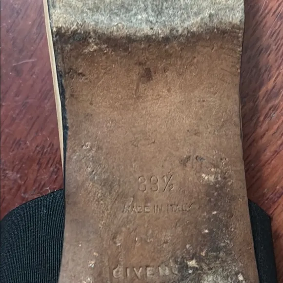 Givenchy Women's Black Mules &amp; Clogs Leather with DUST BAGS
