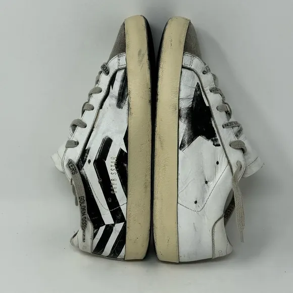 Golden Goose White and Gray Women's Shoes