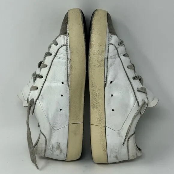 Golden Goose White and Gray Women's Shoes