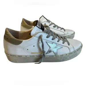 Golden Goose White gold hi star Women's Sneakers worn once s 41 limited edition