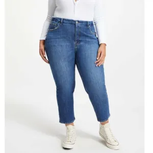 Good American Good Icon High Rise Jeans Style GNIC255T Size 15