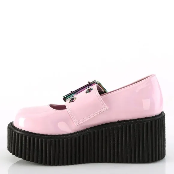 Goth Platform Maryjane Creeper Shoes