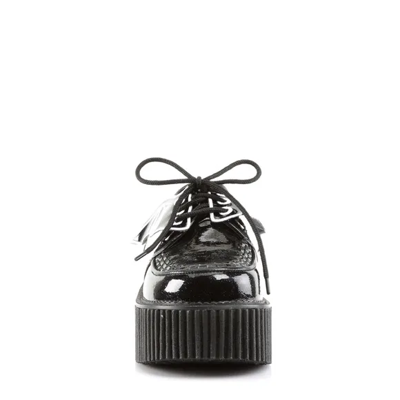 Gothic Bat Platform Creeper Shoes