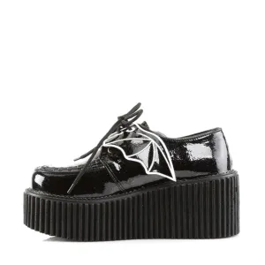 Gothic Bat Platform Creeper Shoes