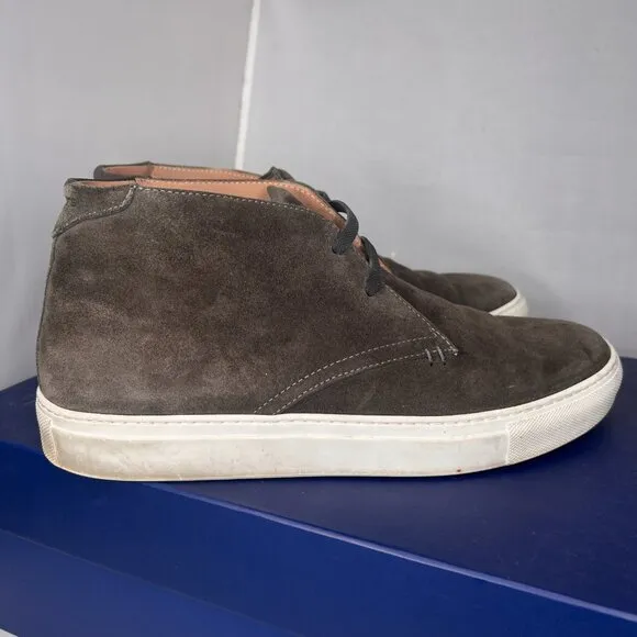 GREATS Brooklyn Royale chukka laced up sneaker graphite size 9.5
