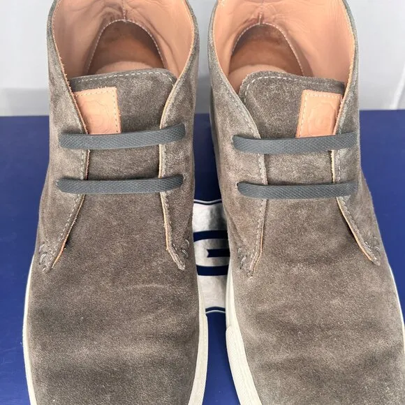GREATS Brooklyn Royale chukka laced up sneaker graphite size 9.5