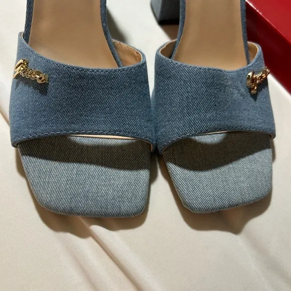 GUESS Blue Women's Heeled Sandals