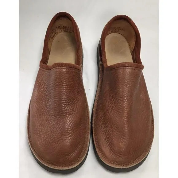Guffy Mens Custom  Handcrafted Size 10 Slipper Shoes