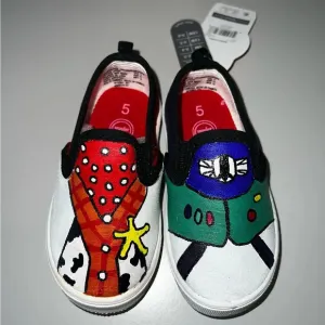 Hand Painted Custom Toy Story Shoes