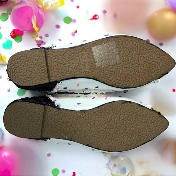 🍦Handmade Waffle Cone Ice Cream Shoes With Sprinkles! Pointy toe, Size 8