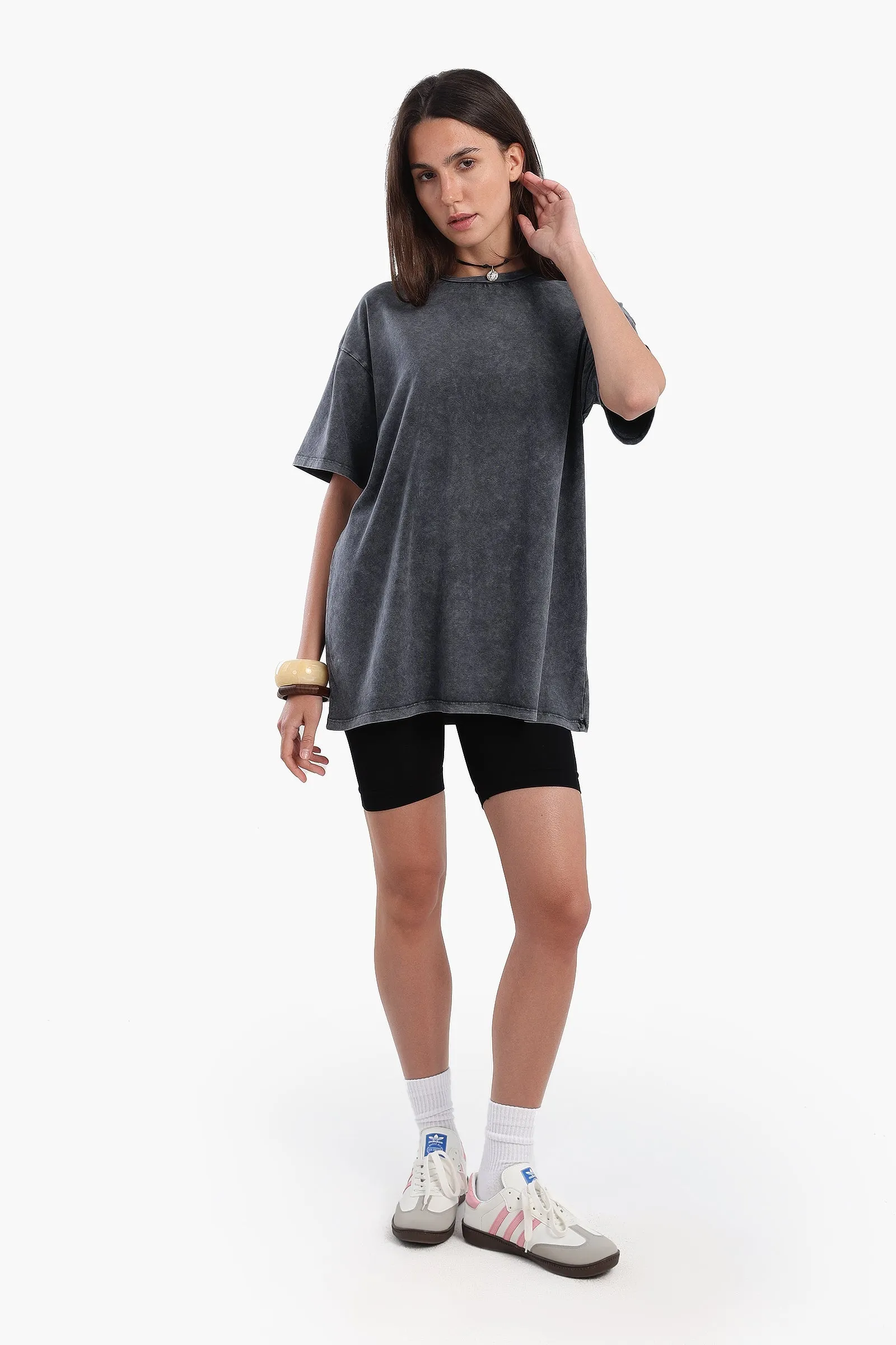 Heather Dark Grey T-Shirt