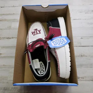 Hey Dude Wally NCAA Texas A&amp;M Aggies Casual Shoes Men’s Size 12 NEW Gameday Gift
