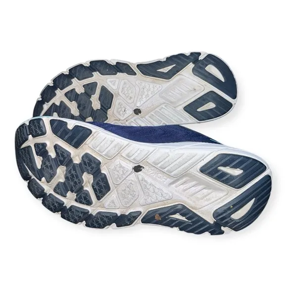 Hoka men’s Arahi 6 Blue and White Running Shoes size 7.5D