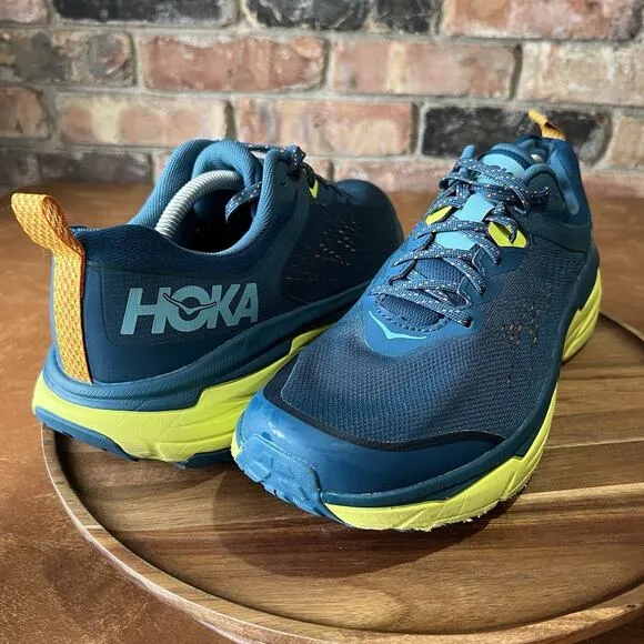 Hoka One One Men's Challenger ATR 6 Blue Running Sneaker Shoes 11.5 D US