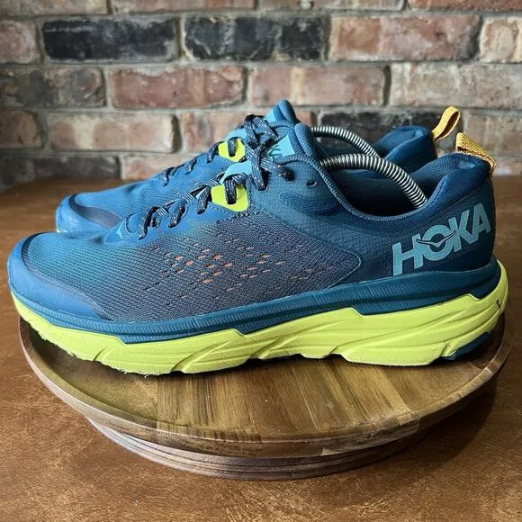 Hoka One One Men's Challenger ATR 6 Blue Running Sneaker Shoes 11.5 D US
