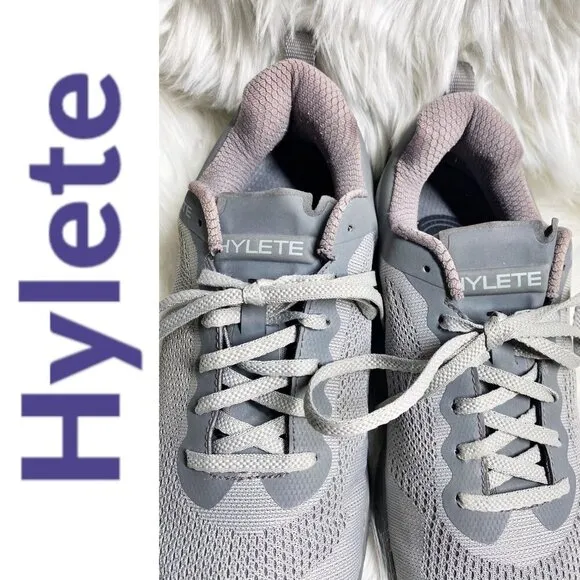 HYLETE CIRCUIT II Cross Training Sneakers 4MM Insole Gray Knit Vibram Sole Men 9