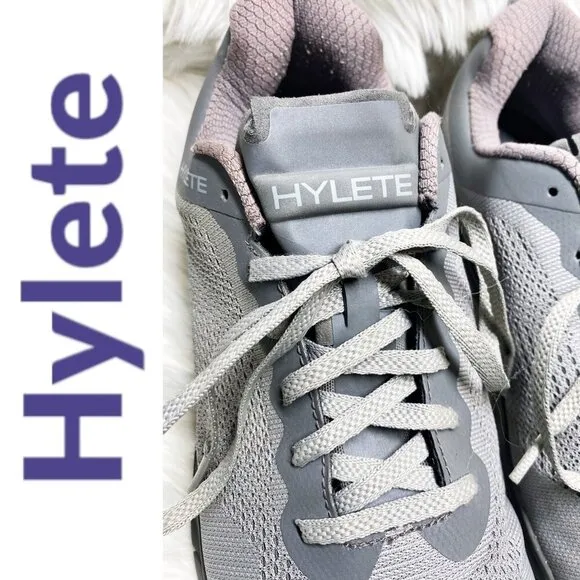 HYLETE CIRCUIT II Cross Training Sneakers 4MM Insole Gray Knit Vibram Sole Men 9