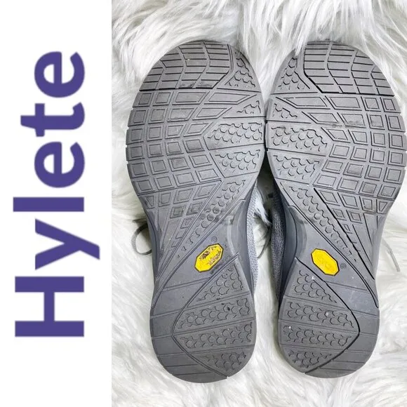 HYLETE CIRCUIT II Cross Training Sneakers 4MM Insole Gray Knit Vibram Sole Men 9