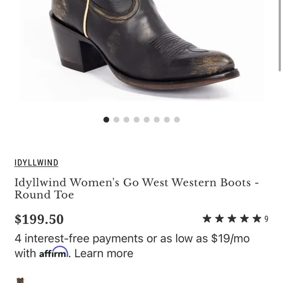 Idyllwind boots