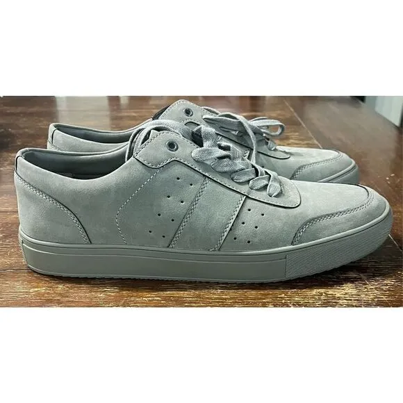 INC Mens Perforated Padded Zuri Round Toe Platform Lace-Up Sneakers Shoes