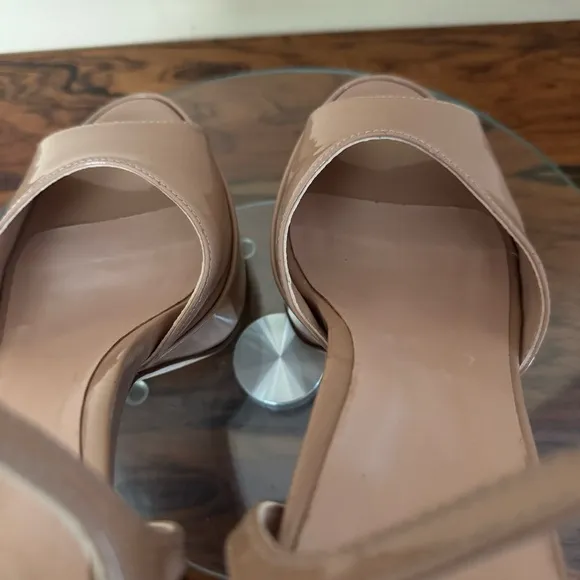 INEZ Camilla Heel in Tan Patent size 8