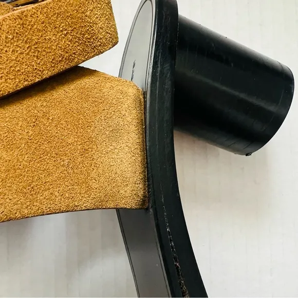 Isabel Marant Janders Suede Buckle Sandals- Tan- SZ 41 (US 11) Boho City Summer