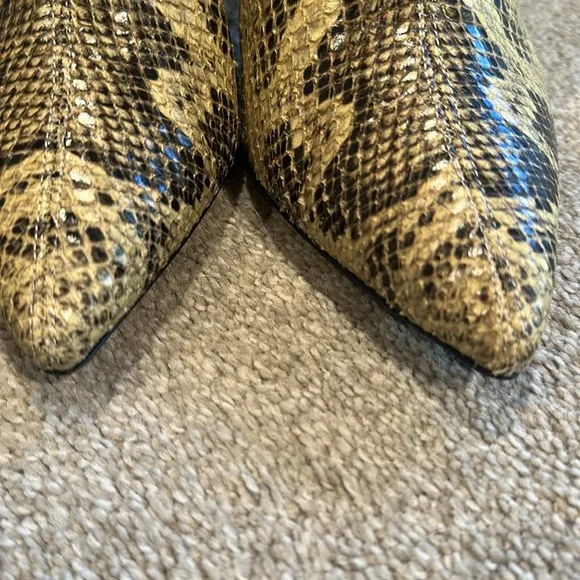 Isabel Marant Snakeskin Ankle Boots