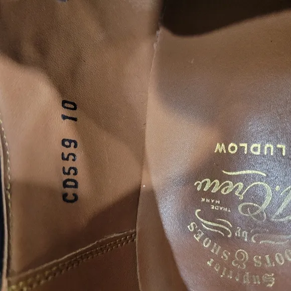 J Crew Ludlow derbys