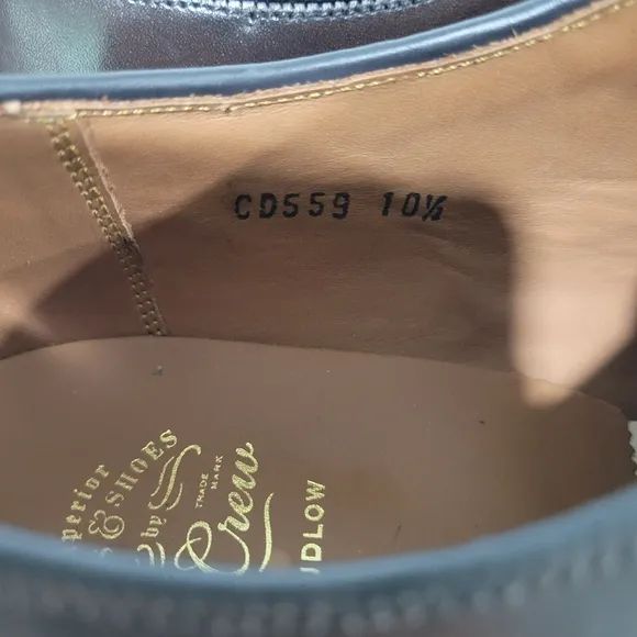 J. Crew Ludlow Men’s Leather Derbys.  Size 10.5