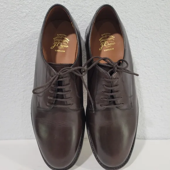 J. Crew Ludlow Men’s Leather Derbys.  Size 10.5
