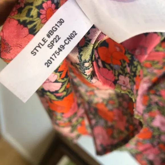 J. Crew x Liberty pink floral ruched mini dress. Size 10. NWT milkmaid vibes
