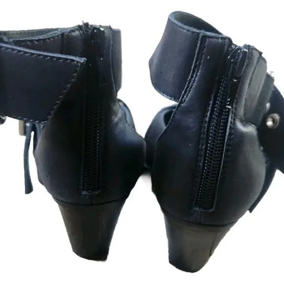 Jeffrey Campbell Free People Hendrix Black Sz 7.5
