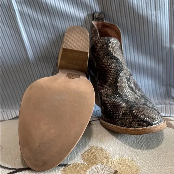 Jeffrey Campbell Women's Snakeskin Ankle Boots