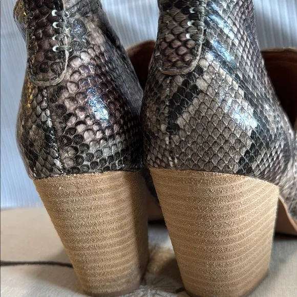 Jeffrey Campbell Women's Snakeskin Ankle Boots