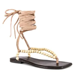 Jeffrey Campbell Xeniah Sandal in Natural Size 6